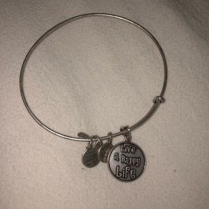 "Live a Happy Life" Alex and Ani Bracelet